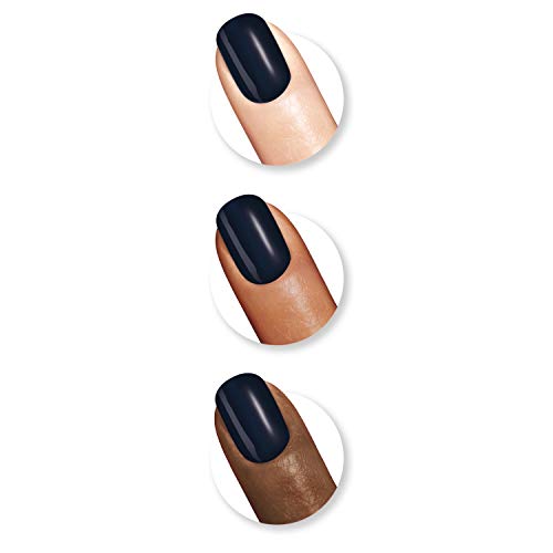 Sally Hansen Miracle Gel lakier do paznokci bez sztucznego światła UV, Midnight Mod, indygo, z intensywnie błyszczącym wykończeniem żelowym, nr 445, (1 x 14,7 ml)