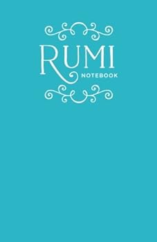 Paperback Rumi Notebook: A Rumi Poetry Journal Book