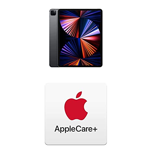 2021 Apple 12.9-inch iPad Pro (Wi-Fi + Cellular, 1TB) - Space Gray with AppleCare+ (Renews Monthly Until Cancelled)
