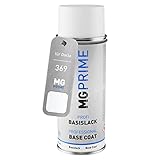 MG PRIME Autolack Spraydose für Dacia 369 Alb Alpin White/Arktis-Weiss Basislack Sprühdose 400ml
