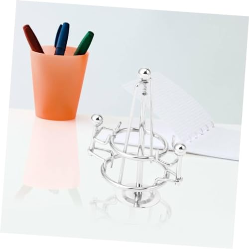 Image of AUGEN Balancing Pendulum Durable Metal Innovative Stress Relief Toy Kinetic Orbital Art for Home Office Desktop Gift Decoration (1 Piece, 9775-12)