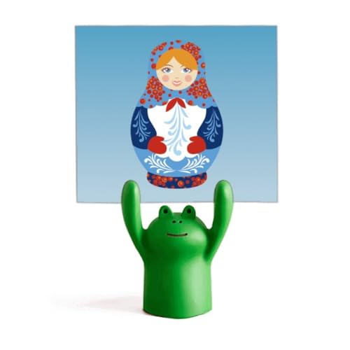Porte-mémo poupées russes grenouille, une idée cadeau originale