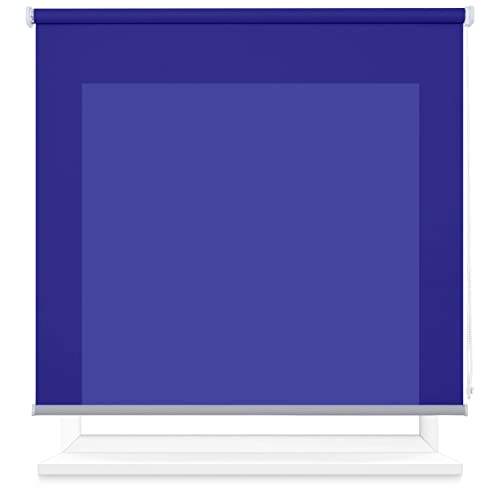 Estor Enrollable Translúcido 60 x 180cm (Ancho x Largo), Estor Semiopaco, Medida de la Tela 57 x 175cm (Azul) Estor Enrollable Translúcido 60 x 180cm (Ancho x Largo), Estor Semiopaco, Medida de la Tela 57 x 175cm (Azul)