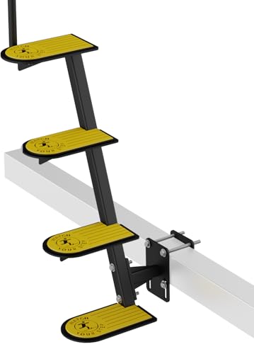 MILBOPAX Heavy-Duty 4-Step Trailer Steps