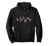 Heart Beat Day Trading & Investing Stock Market Trader Pullover Hoodie