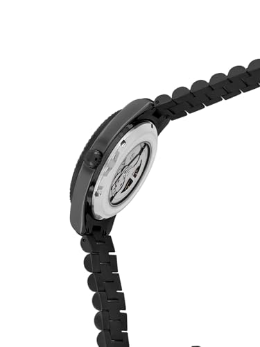 Image of French Connection Automatic Black Dial Men's Watch-FCA12BM