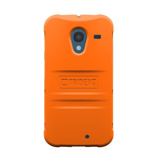 Trident Perseus Case For Motorola X - Retail Packaging - Orange #TOP29