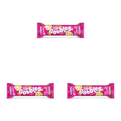 Image of Britannia Gobbles Bar Cake Fruity Fun, 110 g (Pack of 3)