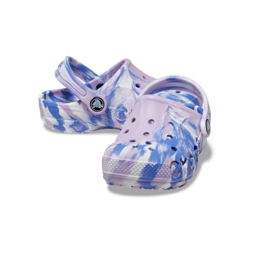 Image of Crocs Unisex Kids Baya Marbled Clog