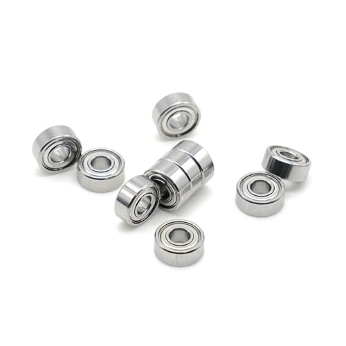Roulement à billes MR104ZZ 4x10x4 mm miniature en acier pour modélisme et drone