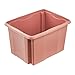 Produktbild keeeper Aufbewahrungsbox mit Dreh-/Stapelsystem, 44,5 x 34,5 x 27 cm, 30 l, Emil, Nordic Red