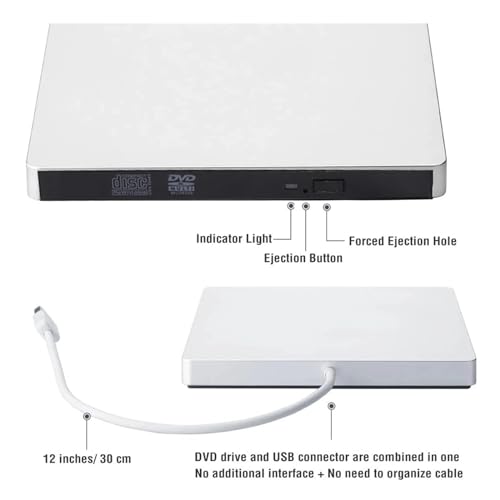Lecteur enregistreur de données externe USB pour sauver vos fichiers sur CD et DVD - 6