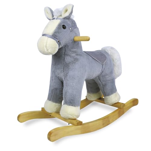 Tachan - Pony balancín Madera - Incluye Sonidos de Galope - Agarre Seguro - Tamaño 74X30X62 cm (CPA Toy Group 727T00860)