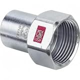 'Viega 1112.1 – enfichable prestabo 1112.1 diamètre 22 x 3/4 Acier