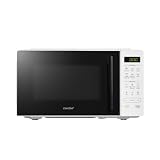 COMFEE' Forno a Microonde Digitale, 20L, 700W, 11 Livelli di Potenza, 6 Menu Automatici, Scongelamento Rapido,Funzione di Memorizzazione, Blocco Bambini, Piccolo per Cucine, Bianco-CMO-EM20L2NFPE(WH)