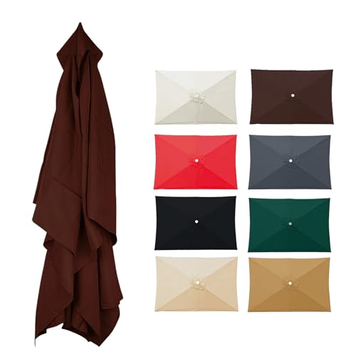 Housse pour parasol de 300 x 200 cm en tissu lavable lourd et durable