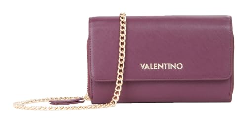 Pochette Valentino sac à épaule bandoulière Zero Re Wallet prugna framboise femme