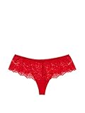Victoria's Secret Dream Angels Lace Cheekini Panty, Underwear for Women, Red (S)
