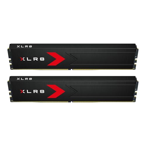 【Amazon.co.jp限定】PNY XLR8 Gaming DDR5 6400 Udimm 64GB (32GB×2) デスクトップメモリ MD64GK2D5640032XR MM10405