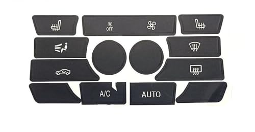 Autocollant bouton climatisation BMW 5GT F07 finition d'origine
