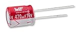 Tapa, Alu polímero, 820uf radial, 6.3 V,