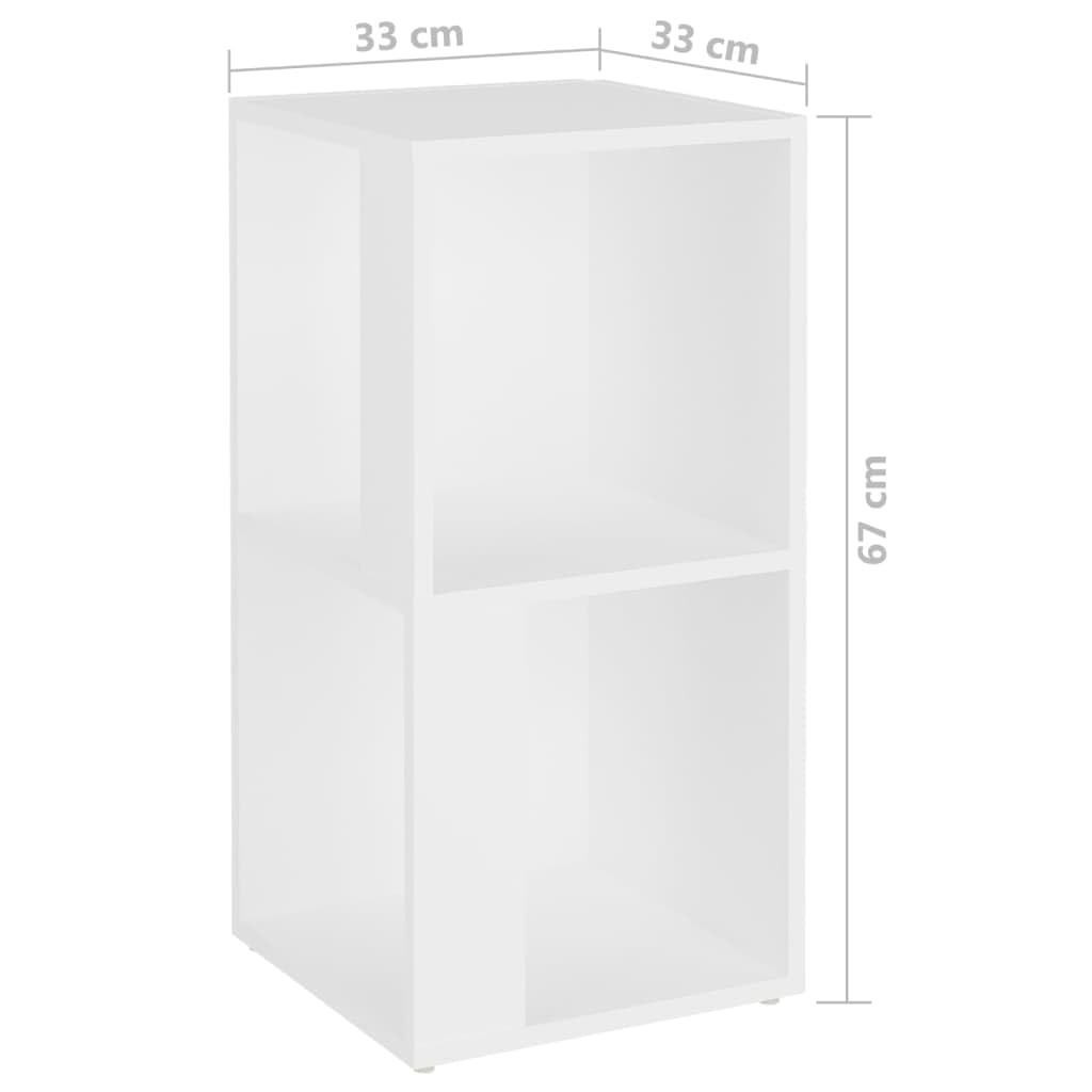 Armario con cajones para dormitorio, estantería esquinera, color blanco, 33 x 33 x 67 cm, madera