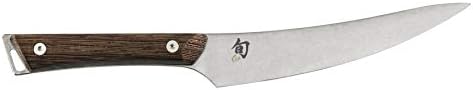 Shun Cutlery Kanso Boning & Fillet Knife 6.5”, Easily Glides Through Meat and Fish, Authentic, Handcrafted Japanese Boning, Fillet and Trimming Knife