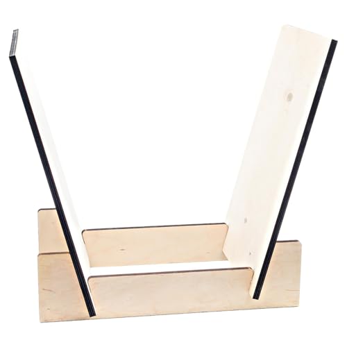 Record Holder - Wooden Vinyl Record Stand, Reusable Record Display Stand | Record Holder, Wooden Record Album Stand, Record Storage Holder
