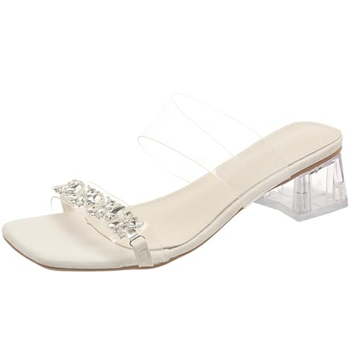 Shoes For Women Summer Open Toe Casual Slippers Platform High Heel Female Slides Women Fashion High Heel Shoes Lady Classic Work Heel Sandals