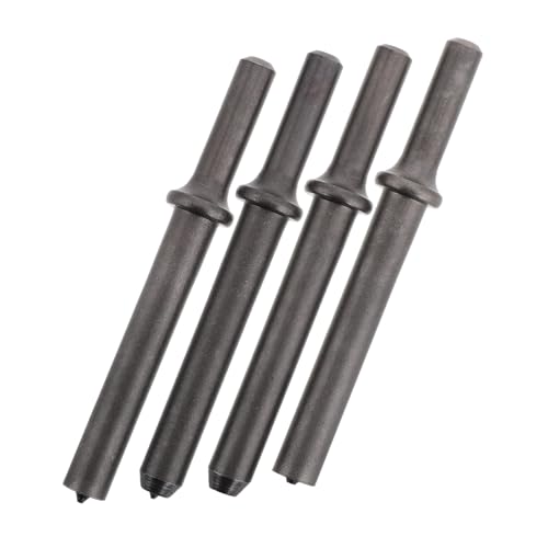 Burins pneumatiques en acier pour marteau à rivets Cabilock (Lot de 4)
