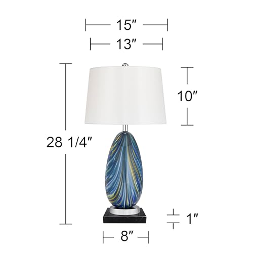 Lámpara de Mesa Moderna Possini Euro Design Pablo 27" miniatura 4