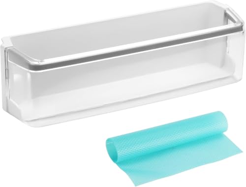 UPGRADED AAP73252302 AAP73252306 Refrigerator (Left) Door Shelf Bin Compatible with L-G, Ken-more Sears, Ken-more Elite Door Shelf Basket Assembly - 1 PACK By Fetechmate