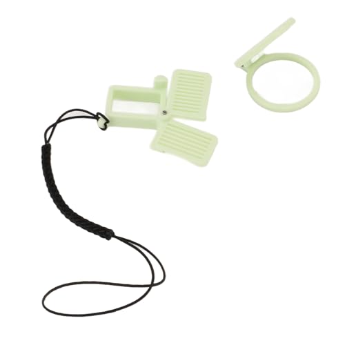 Pulsante di Otturatore della Fotocamera con Corda Anti -perdita e Controller di Compensazione esposizione Pulsanti di Anti -Mistouch Accessori per la BLACK verde chiaro