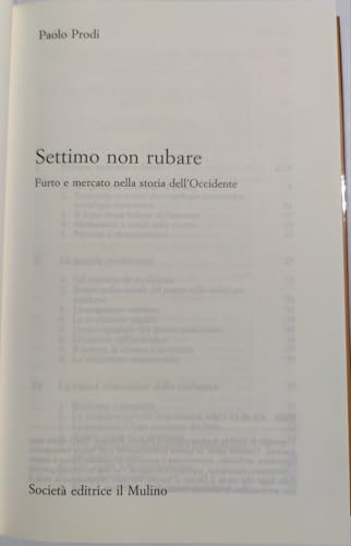Settimo Non Rubare. Furto E Mercato Nella Storia Dell'occidente - 2