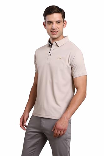 Image of STELLERS Men's Premium Polo T-Shirt Wrinkle Free Quick Dry Soft and Feather Touch Feel Regular Fit