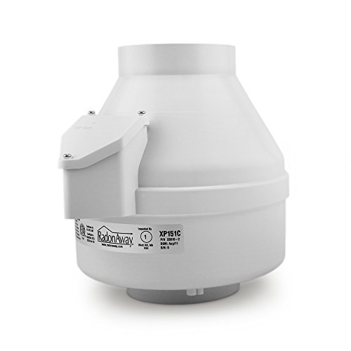 Image of RadonAway 23010-1 XP151 Radon Mitigation Fan, 4 inch