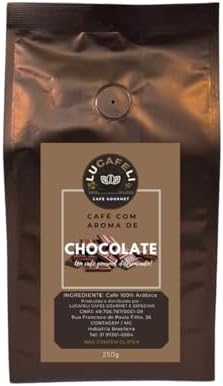 CAFÉ GOURMET AROMATIZADO 100% ARÁBICA - CHOCOLATE - MOÍDO - 250g