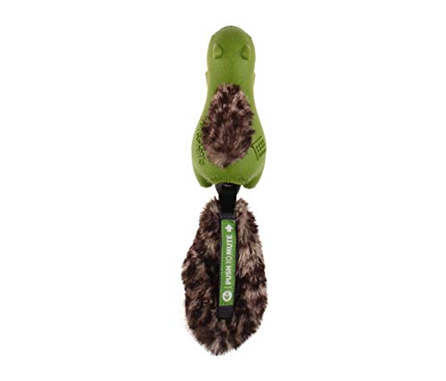 GiGwi Forestails Squirrel Push, Green/Brown