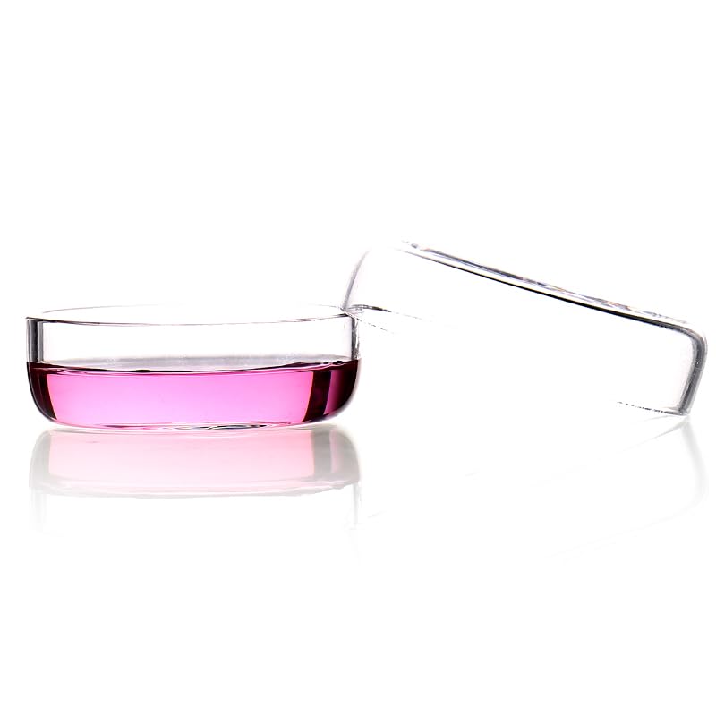 de cultivo de vidrio de cuarzo de (60 mm) for uso en laboratorio - Material JGS-2