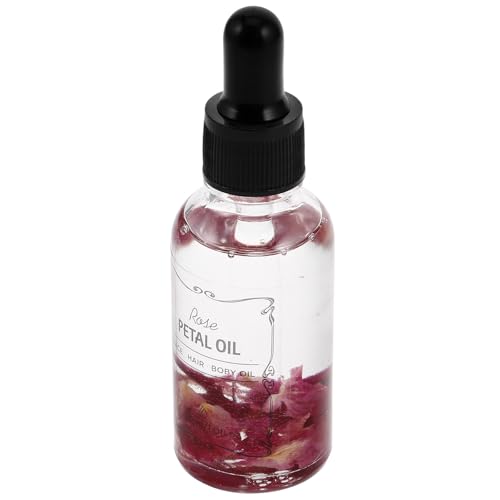 CIYODO Aceite Esencial de Rosa para Piel Sensible Hidratante y Suavizante Aceite Facial Reafirmante para Reducir Líneas Finas Aroma Floral para Masaje Corporal y Cuidado Capilar
