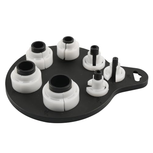 CNxinn10 7 Pcs Fuel Line Removal Air Conditioning Pipe Tool Set Kit White+Black
