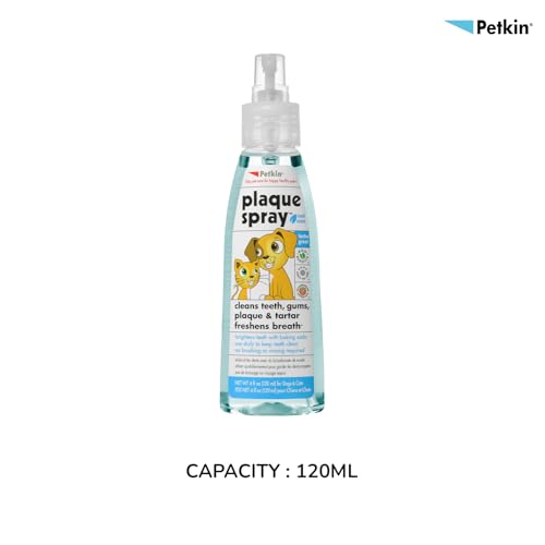 Image of Petkin Plaque Spray, 4-Ounce, 120 ml