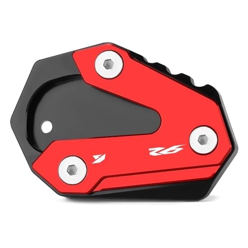 Plaque agrandir béquille YZF R6 extension de support latéral moto anti-enfoncement
