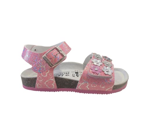 Sandales fille Goldstar pourpre 25 semelle anatomique Soft amortissante