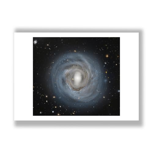 Impresión artística NGC 4921 de Spiffing Prints, lámina mate de la galaxia Hubble