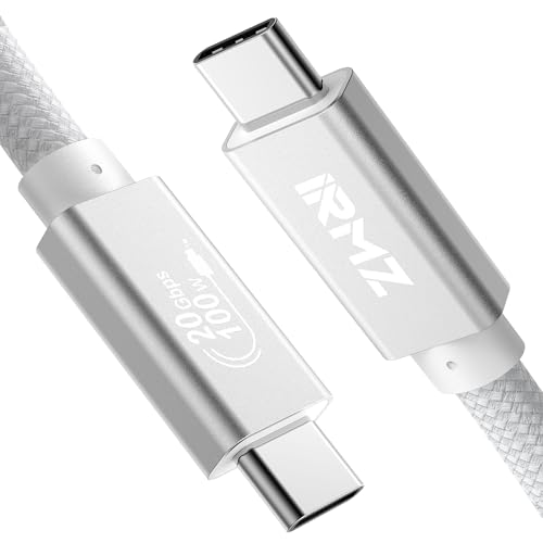 USB C Monitor Display Cable 3ft, 20Gbps High Speed Data Transfer, USBC 3.2 Gen 2 Video Cable 4K for...