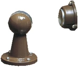 Lamp 172007 Door Stopper Mbr Body-Polycarbonate(Pc) Strike-Abs Ivory, Brown
