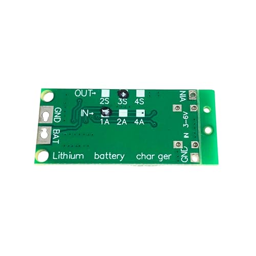Image of ROBOWAY 10Pcs 3S 1A Polymer Lithium Ion Charger Type-C | 14.8V 18650 Battery Charging Module | USB-C Input, Boost Converter, LED Indicator, Overcharge Protection (Pack of 10)