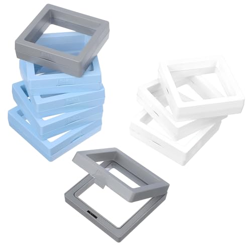 Garneck High Clarity Box Minimalist Style Shadow Box Frame for Crafts Display Case