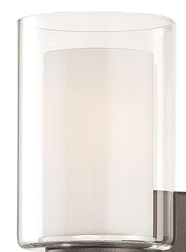 Image of Minka Lavery 6104-172 Parsons Studio Vanity Bath Light, 4-Light, 400 Total Watts, 32.5-in H x 8.75-in W, Smoked Iron